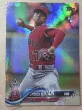 2018 Topps Update Shohei Ohtani Rainbow Foil #US1 card
