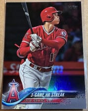2018 Topps Update Shohei Ohtani Rainbow Foil #US189 card