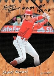 2019 Panini Leather & Lumber Knothole Gang Shohei Ohtani #KHG-2 card