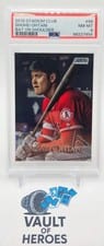 2019 Stadium Club Shohei Ohtani Bat on Shoulder #66 card