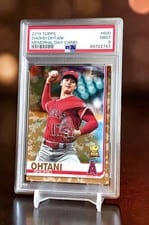 2019 Topps Shohei Ohtani #600 card