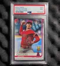 2019 Topps Shohei Ohtani #600 card
