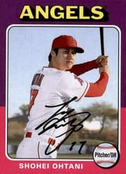 2019 Topps Archives Base Set Shohei Ohtani #101 card