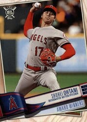 2019 Topps Big League Base Set Shohei Ohtani #380 card