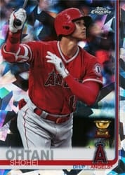 2019 Topps Chrome Sapphire Edition Base Set Shohei Ohtani #250 card
