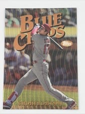 2019 Topps Finest Blue Chips Shohei Ohtani #SO card