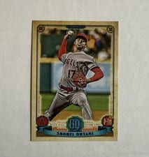 2019 Topps Gypsy Queen Shohei Ohtani #55 card