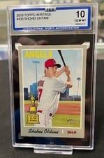 2019 Topps Heritage Shohei Ohtani #430 card