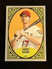 2019 Topps Heritage New Age Performers Shohei Ohtani #14 card