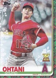 2019 Topps Holiday Base Set Shohei Ohtani #HW33 card