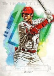2019 Topps Inception Base Set Shohei Ohtani #50 card
