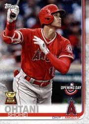 2019 Topps Opening Day Base Set Shohei Ohtani #100 card
