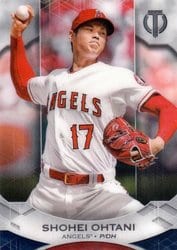 2019 Topps Tribute Base Set Shohei Ohtani #45 card