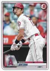 2020 Bowman Base Set Shohei Ohtani #26 card