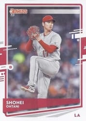 2020 Donruss Base Set Shohei Ohtani #94b card