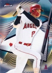2020 Finest Base Set Shohei Ohtani #40 card