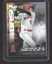 2020 Stadium Club Bash & Burn Shohei Ohtani #BAB-3 card