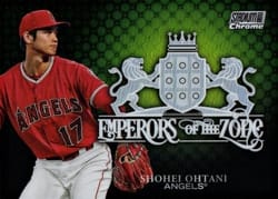 2020 Stadium Club Chrome Emperors of the Zone Shohei Ohtani #EOZ-4 card