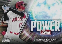 2020 Stadium Club Chrome Power Zone Shohei Ohtani #PZ-4 card