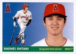 2020 Topps Archives Base Set Shohei Ohtani #7 card