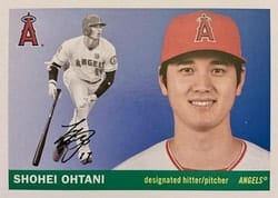 2020 Topps Archives Base Set Shohei Ohtani #7 card