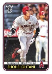 2020 Topps Big League Base Set Shohei Ohtani #28 card