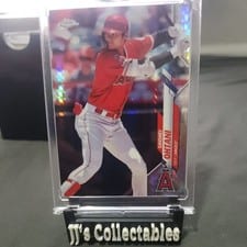 2020 Topps Chrome Shohei Ohtani Prism Refractor #21 card