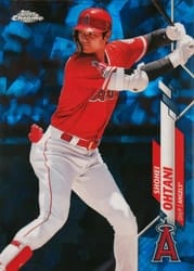 2020 Topps Chrome Sapphire Edition Base Set Shohei Ohtani #125 card
