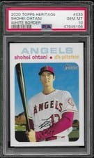 2020 Topps Heritage Shohei Ohtani #433 card