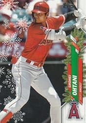2020 Topps Holiday Base Set Shohei Ohtani #HW26a card