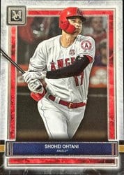 2020 Topps Museum Collection Base Set Shohei Ohtani #91 card