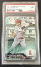 2021 Bowman Platinum Shohei Ohtani #93 card