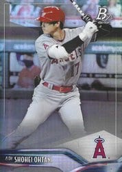 2021 Bowman Platinum Base Set Shohei Ohtani #93 card