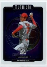 2021 Donruss Optic Mythical Shohei Ohtani #M25 card