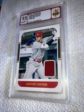 2021 Donruss Retro 1987 Materials Shohei Ohtani #87M-SO card