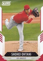 2021 Panini Chronicles Score Shohei Ohtani #2 card