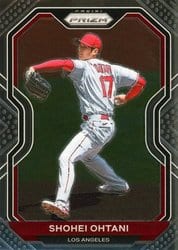 2021 Panini Prizm Base Set Shohei Ohtani #183 card