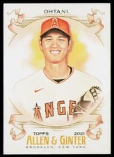 2021 Topps Allen & Ginter Shohei Ohtani #25 card