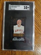 2021 Topps Allen & Ginter Shohei Ohtani Mini Stained Glass #25 card