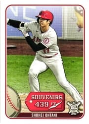 2021 Topps Big League Souvenirs Shohei Ohtani #SO-3 card