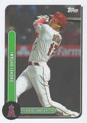 2021 Topps Brooklyn Collection Base Set Shohei Ohtani #8 card
