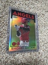 2021 Topps Chrome 1986 Topps Shohei Ohtani #86BC-9 card