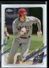 2021 Topps Chrome Update 2021 All-Star Game Shohei Ohtani #ASG-40 card
