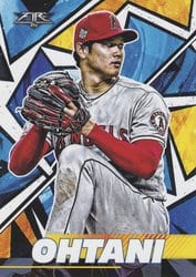 2021 Topps Fire Base Set Shohei Ohtani #26 card