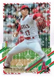 2021 Topps Holiday Base Set Shohei Ohtani #HW80