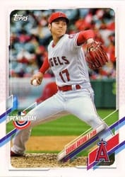 2021 Topps Opening Day Base Set Shohei Ohtani #134 card