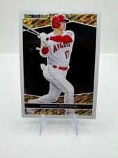 2021 Topps Update Black Gold Shohei Ohtani #BG-13 card