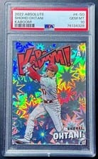 2022 Panini Absolute Kaboom Shohei Ohtani #K-SO card