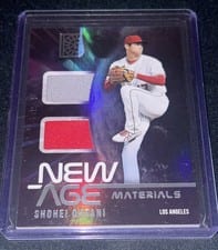 2022 Panini Capstone New Age Materials Shohei Ohtani #NAM-SO card