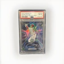 2022 Panini Chronicles Spectra Deep Space Signatures Shohei Ohtani #DSS-SO card